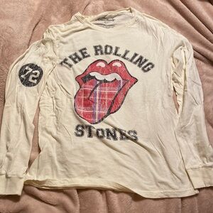 Rolling Stones Long Sleeve Shirt Sz L
